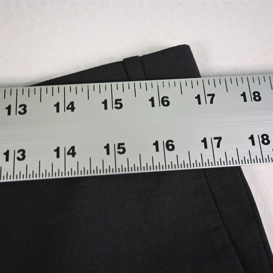 Canali 1934 32x34 Gray 100% Wool Flat Front Straight Leg Mens Pants - Image 2 of 4