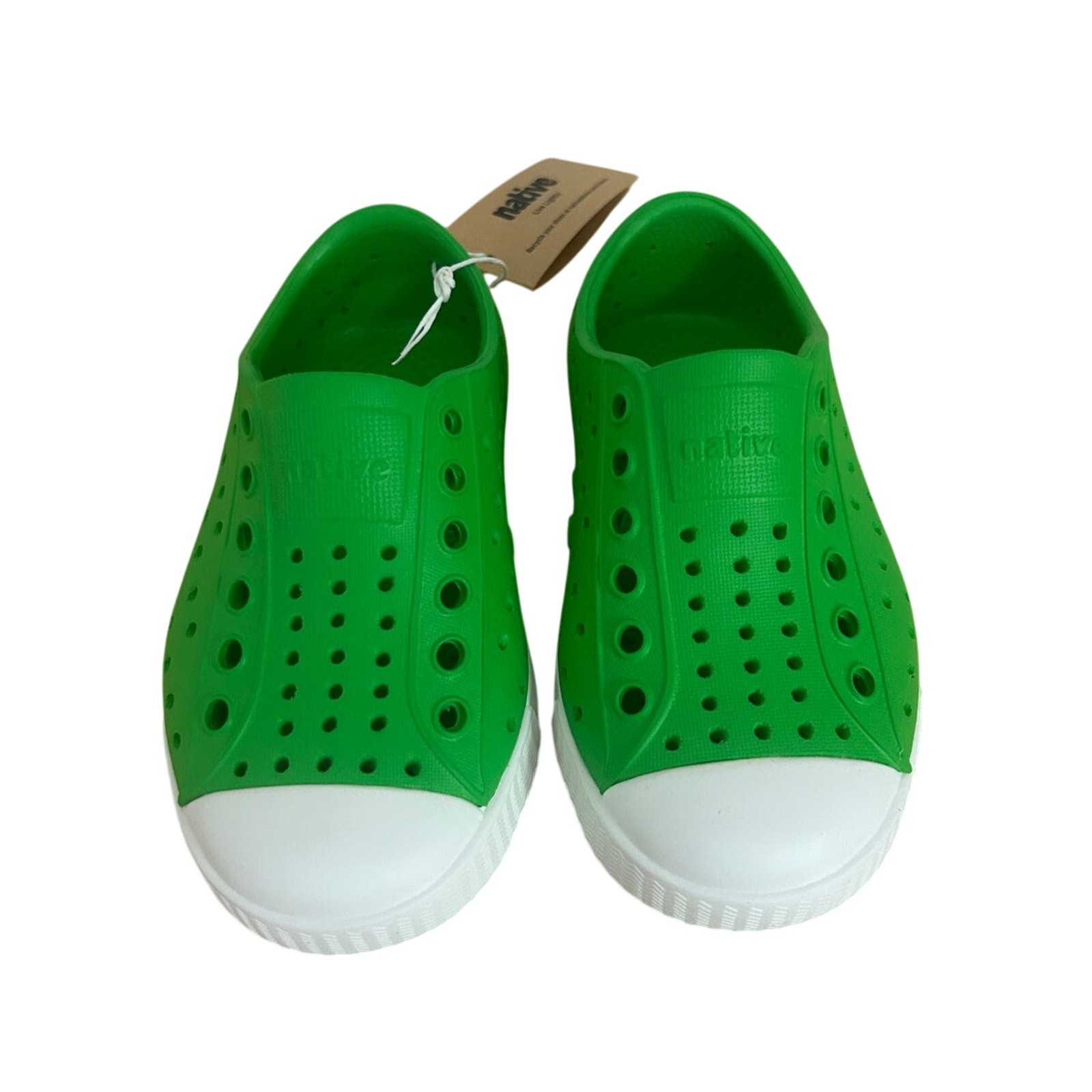 Native Jefferson Slip on Shoes - Green - NEW - Size 6c Toddl
