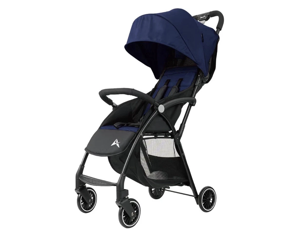 Lightweight Pushchair, Folding Baby Stroller 0-3 Years mosquito nets blue uk