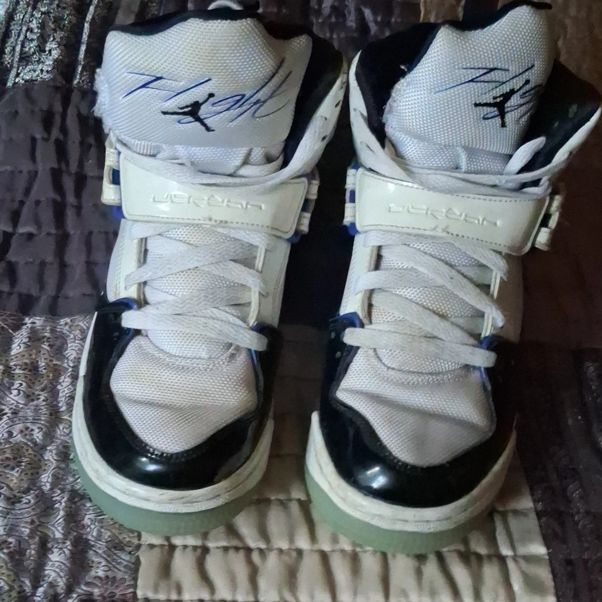 Jordan Flight 45 High White Royal Black for Sale | Authenticity