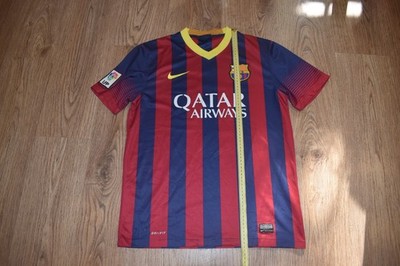 FC BARCELONA 2013 2014 HOME NIKE FOOTBALL JERSEY SOCCER SHIRT
