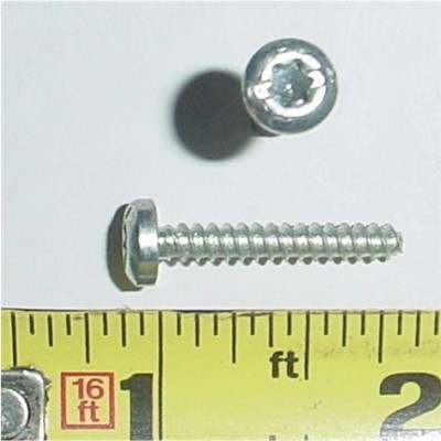 2500 ea #6 x 7/8 TORX Sheet Metal Screws Cadmium WIERD!