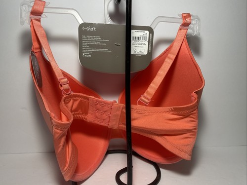 New Secret Treasures Intimates Coral Tailored T-Shirt Bra Size 38DDD Underwire - Picture 10 of 13