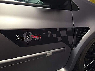 Sticker Clio RS Renault Sport Ange et Démon