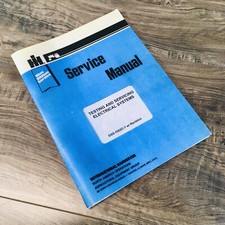 International Testing And Servicing Electrical Systems Service Manual Gss-1052C