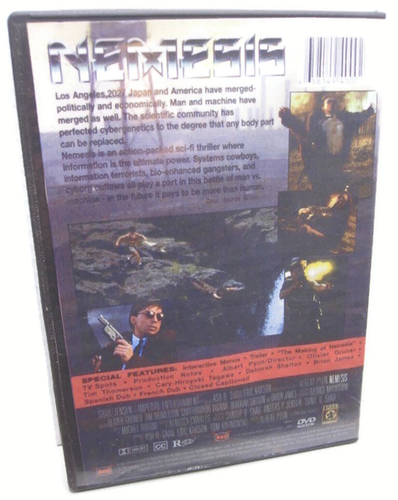 Nemesis Cyborg Cyberpunk Gruner Pyun Cult Fav Imperial Entertainment DVD (2001) - Foto 4 di 4
