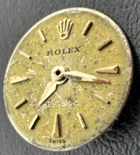 Rolex Precision Dial D.11.5Mm And Original Vintage Rose Gold Hands Lady