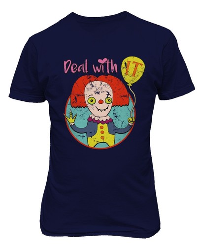 Deal IT Shirt lustig Pennywise Clown König Herren T-Shirt - Bild 5 von 13