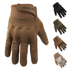 Tactical Gloves Knuckle Protection General Heavy Duty Work Truck Driving Mittens