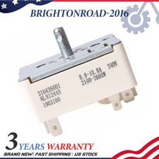 316436001 Range Stove Element Burner Switch Compatible With Frigidaire AP3885460