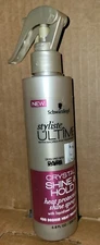 Schwarzkopf Styliste Ultime Crystal Shine & Hold Heat Protection Spray 6.8 Ounce