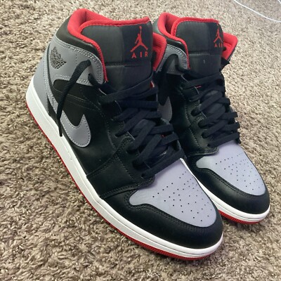 Nike Air Jordan 1 MID BRED Shadow Men US Size: 13 DQ8426-006