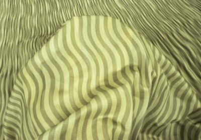 【AAKE】STRIPE PLEATS SK/PT PLEATS PLEASE Curved Stripe Print Skirt Size 2(K-136760) | eBay
