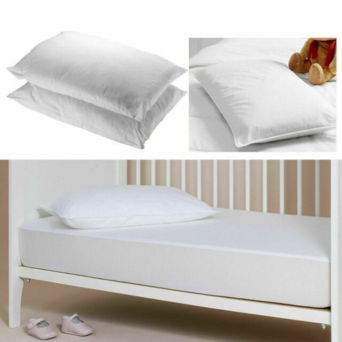 Cot Bed Pillow Hollowfiber Nursery Baby Toddler Junior New Pillows Anti