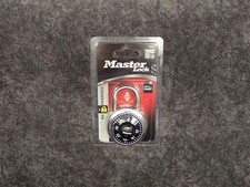 NEW Master Lock PADLOCK 1500D 1-7/8" X 3/4" ANTI SHIM, Cut Resistance 9/32" BN69