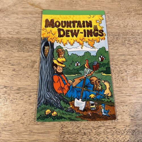 Mountain Dew-ings Writing Paper To Do List Tablet