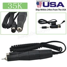 35K RPM Dental Lab Micromotor Polishing Micro Motor Handpiece Marathon USA
