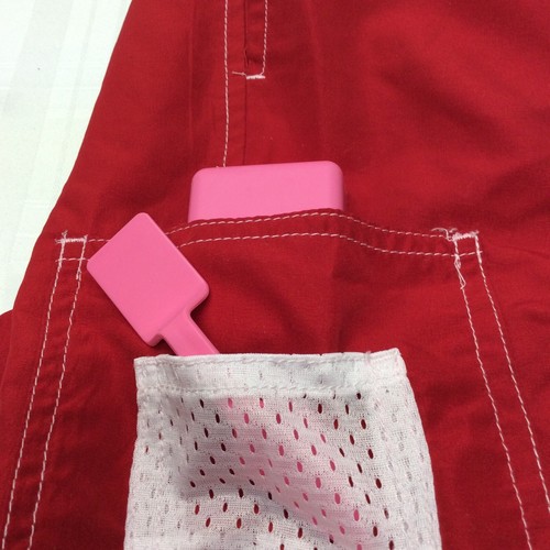 Pantalones cortos para mujer Faded Glory rojo talla 2X 18W/20W calce clásico nuevos sin etiquetas - Imagen 8 de 10