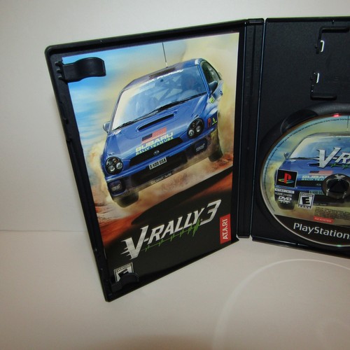 V-Rally 3 Sony PlayStation 2 PS2 Videospiel mit Handbuch getestet und funktionsfähig - Bild 9 von 10