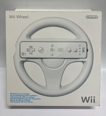 Nintendo offizielles Wii-Rad *VERPACKT - offen * mit Handbuch - keine Fernbedienung