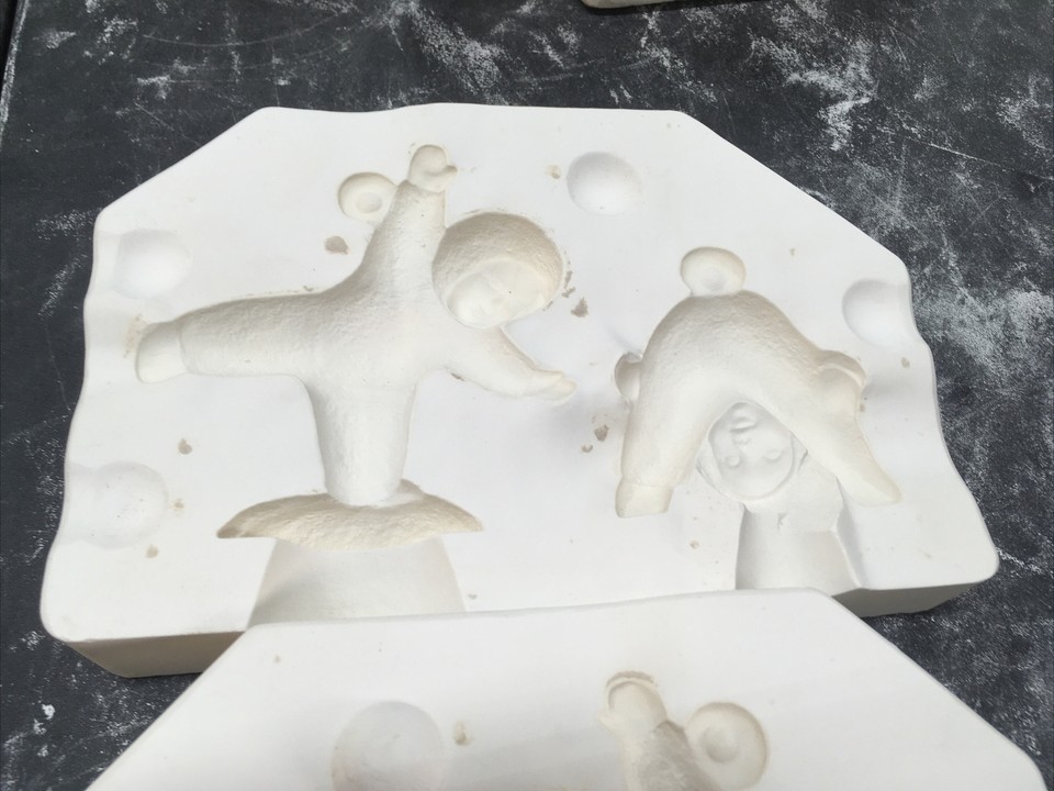 ALBERTAS CERAMIC SLIP MOLD 1284 SNOW BABIES ORNAMENTS eBay