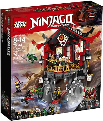 LEGO Ninjago Sons of Garmadon 70643 Temple of Resurrection Brand