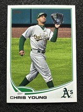 CHRIS YOUNG #368 2013 Topps Baseball QTY Oakland Athletics