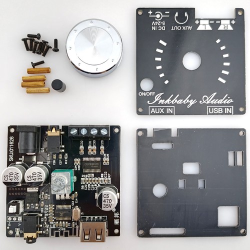 Stereo Sound Amplifier Bluetooth Audio Receiver Board 2x30W USB AUX 3.5mm Port - Picture 6 of 11
