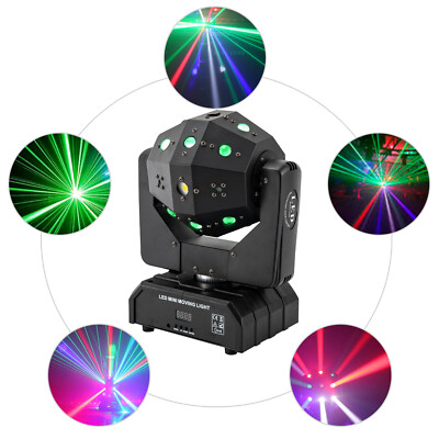 120W Laser Beam LED Moving Head Bühnenlicht RGBW Lichteffekt DMX DJ Party Show