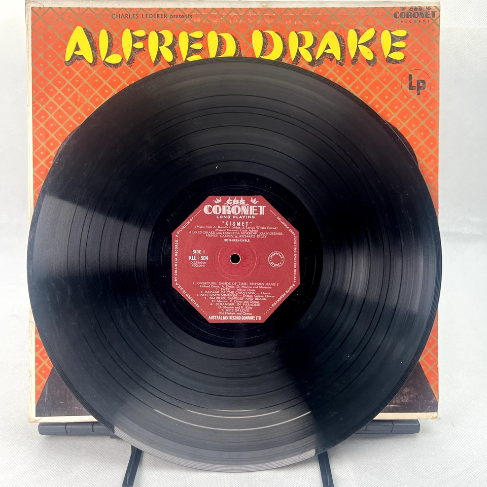 Alfred Drake in "Kismet" - Original Broadway Cast Recording (Vinyl LP) - Image 3 of 4