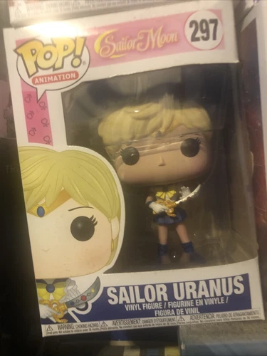 Funko Pop! Sailor Moon #297 Sailor Uranus Vinyl Figure W/Protector