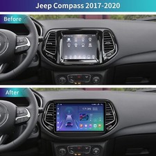 For Jeep Compass 2017-2019 Android 13 10.1" Apple Carplay Car Stereo Radio GPS