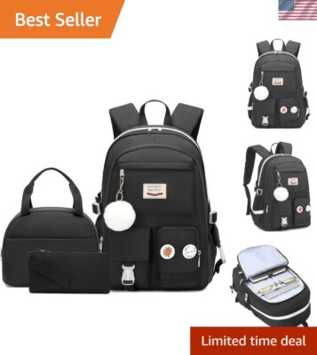 Chic backpack set Chic Cookies Backpack Set Children Bookbag Set 3pcs/set  main image 3