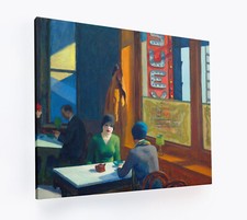 ☕️ Quadro Vernice Pennellate Hopper CHOP SUEY Quadro Stampa HR su Tela Canvas