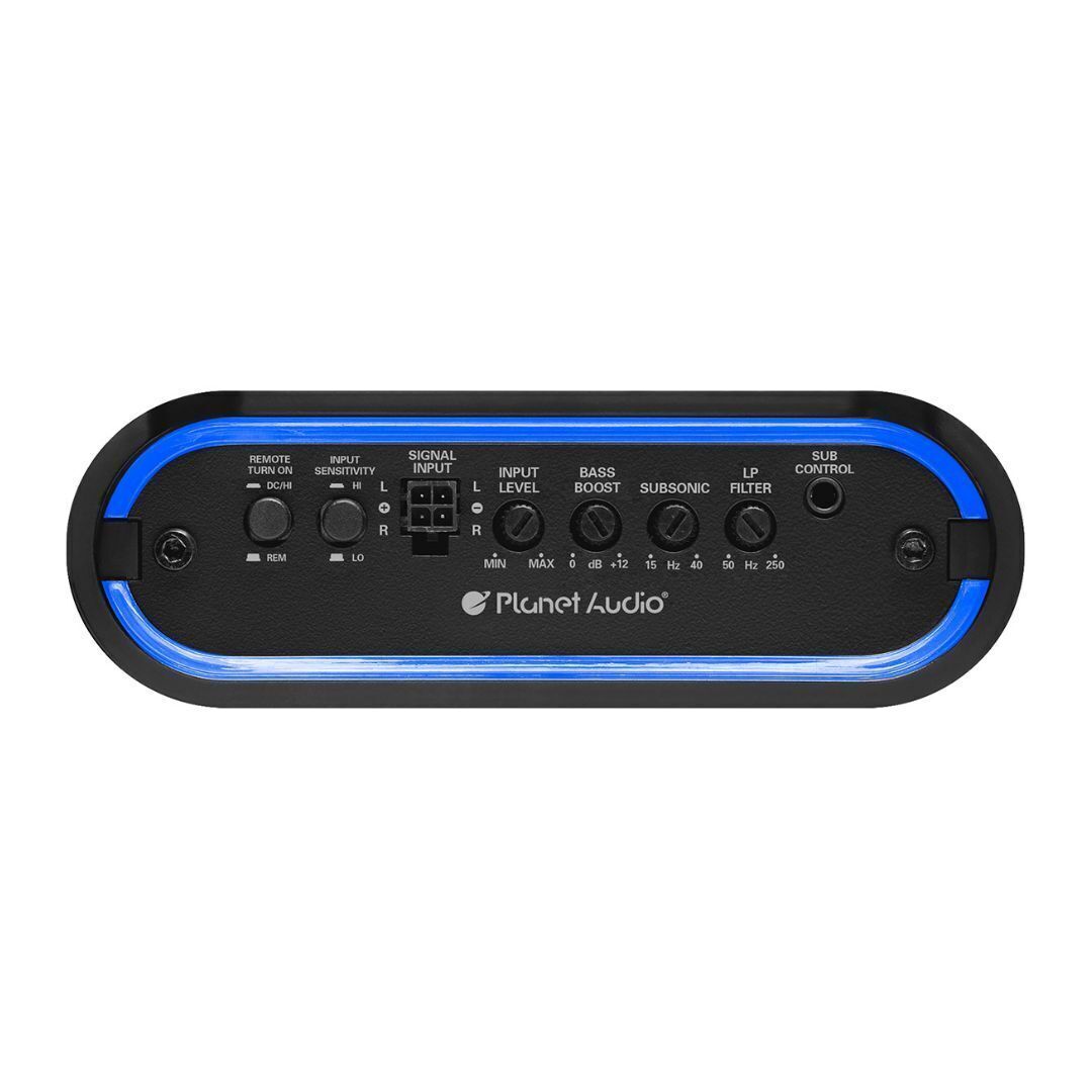 Моноблочный усилитель Planet Audio Pro MB20001D мощностью 2000 Вт черного цвета класса D