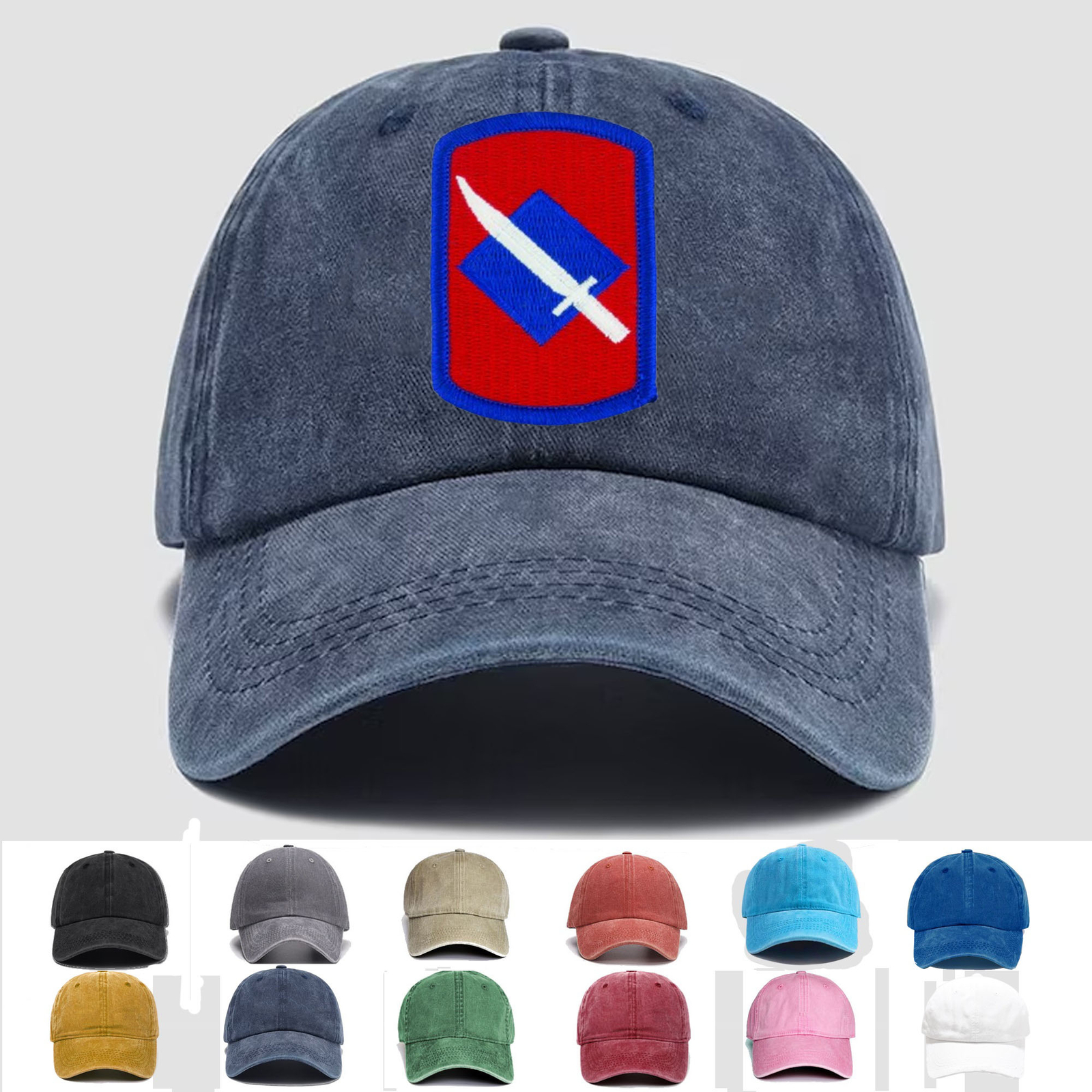 Custom Embroidered Hat 39th Infantry Brigade, Veteran Cap, Trucker Hat, Gift