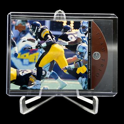 1996 Upper Deck Team Trio #TT29 Bam Morris Pittsburgh Steelers