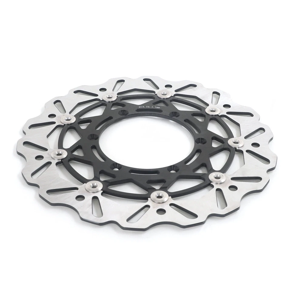 Supermoto Oversize Brake Rotor 320mm + Bracket for Suzuki RM125 DRZ400E DRZ400S - Image 4 of 4