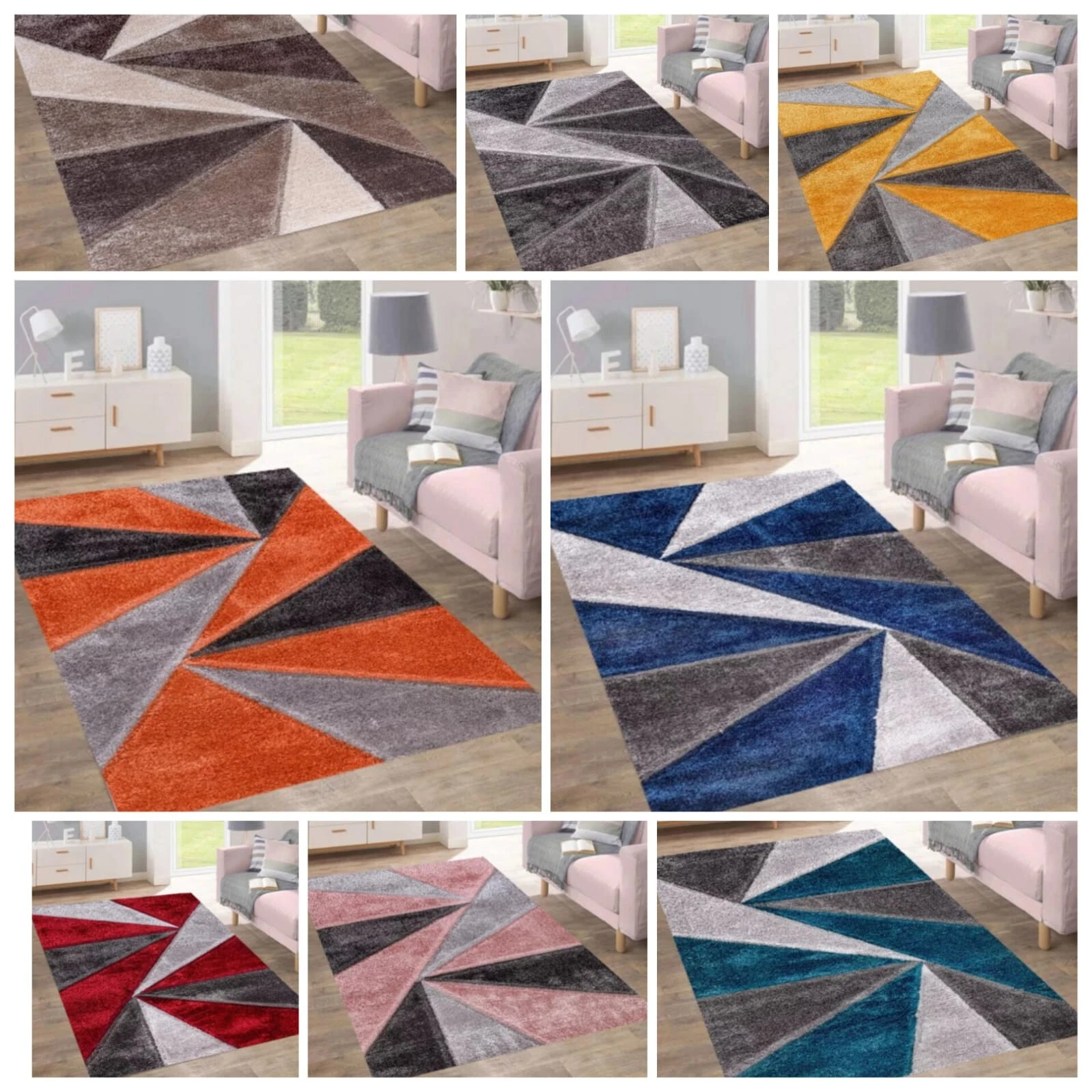 Large Shaggy Area Rug for Livingroom Bedroom Hallway Runner Rug Floor Mat