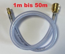 Druckluftschlauch Set PVC Gewebeschlauch Set Schnellkupplung Druckluftkupplung
