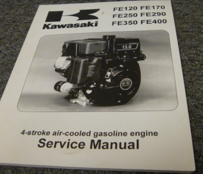 #ad Kawasaki FE350 4 Stroke Air Cooled Gasoline Engine Service Repair Manual xz $72.61