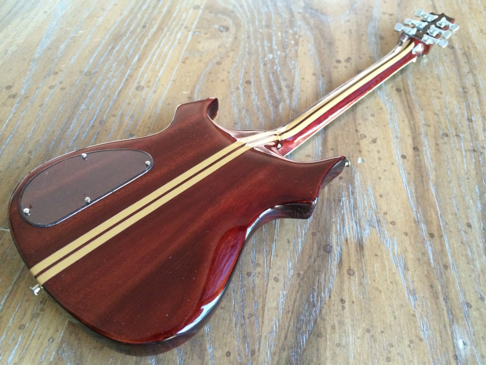 Jerry Garcia Lightning Bolt Guitar Grateful Dead Collectible Mini