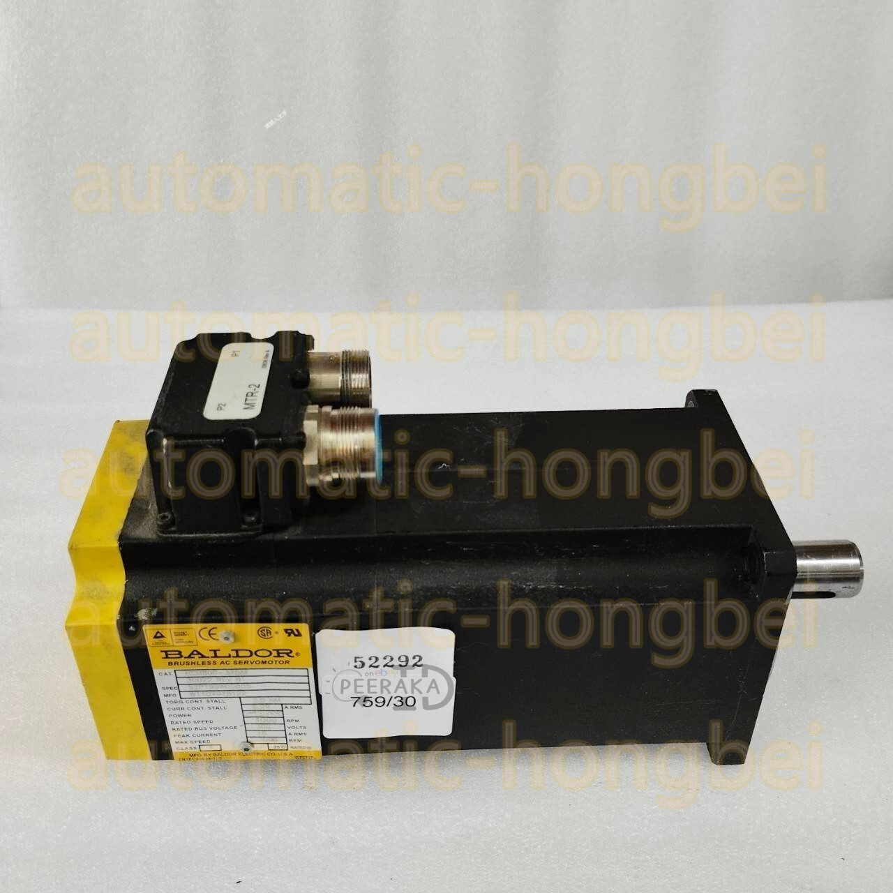 BSM80C-375AF ABB Servo Motor Baldor ,1.07 kW, 4000 RPM, Free Fast ship #MS0