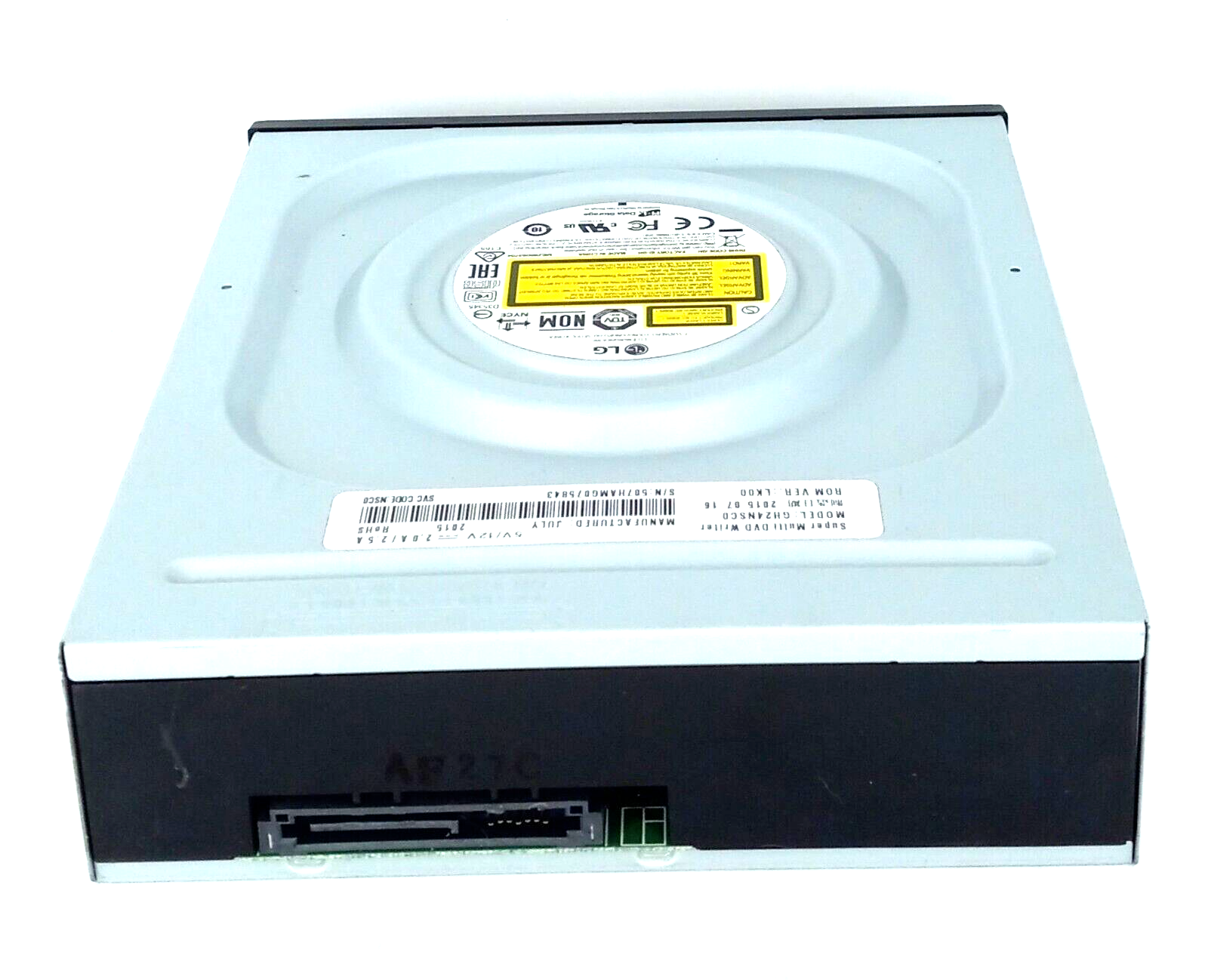 LG GH24NSCO Internal 24x DVD Rewriter Super Multi with MDISC Supports