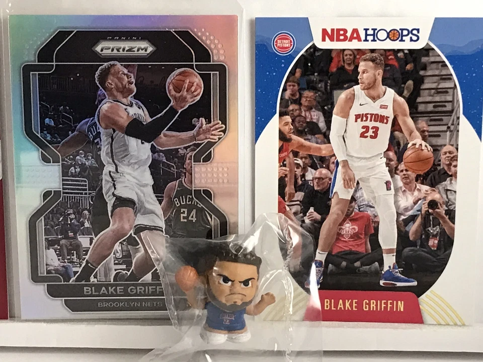 Figura Blake Griffin NBA Teenymates 1" con Prizm 2021-22 PLATA HOLO Prizm #178 Foto 2 de 4