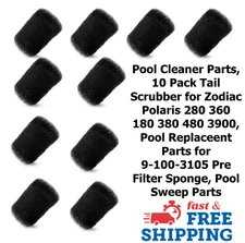 Pool Cleaner Sweep Tail Scrubber fits Polaris 180 280 360 380 9-100-3105 10-Pack