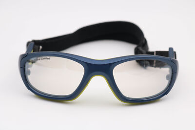 Lunettes De Sport Rec Specs RS-41 - Bleu Foncé, Format Rectangulaire 52-18-000, Neuf Avec Défauts