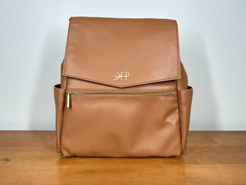 Freshly Picked Butterscotch Mini Classic II Diaper Bag Backpack Vegan Leather