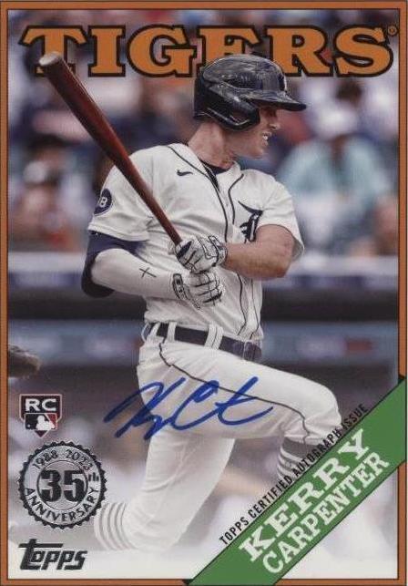 2023 Topps Series 2 - Kerry Carpenter #88BA-KC - 1 of 1
