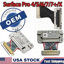 Power Jack Charging Port Dock Connector fit Microsoft Surface Pro X/4/5/6/7/7 
